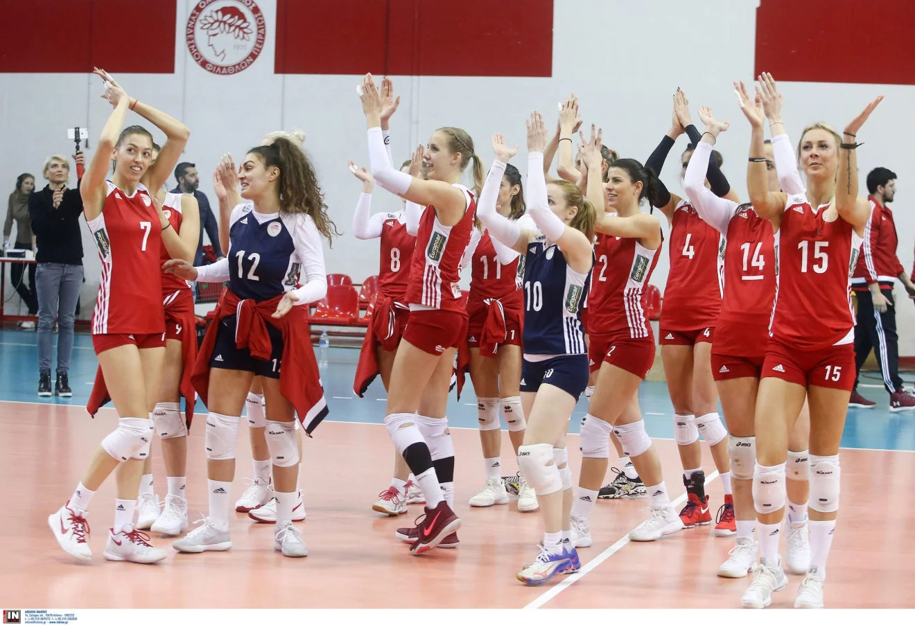 Στα ημιτελικά του Τσάλεντζ Καπ τα κορίτσια του Ολυμπιακού στο  βόλεϊ