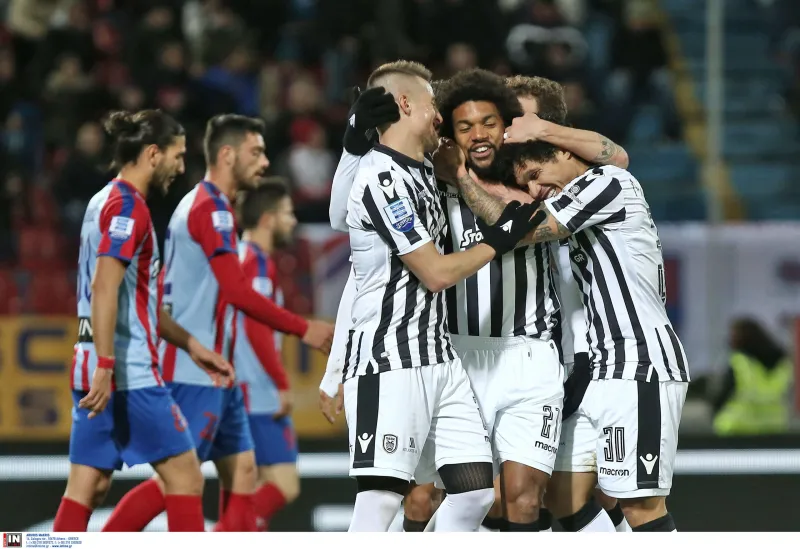 Επιβλητικός ο ΠΑΟΚ στην Νεα Σμύρνη, νίκησε 3-1 τον Πανιώνιο