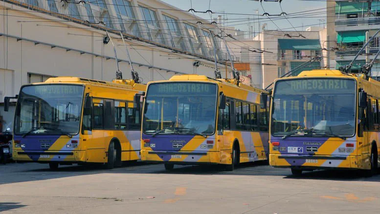 Τρόλεϊ: Στάση εργασίας την Τετάρτη 28 Μαρτίου
