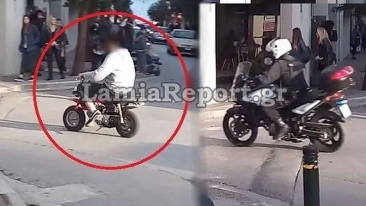 Επική καταδίωξη στη Λαμία – Ο «μπόμπος» ξέφυγε απ’ την τροχαία… (vid)