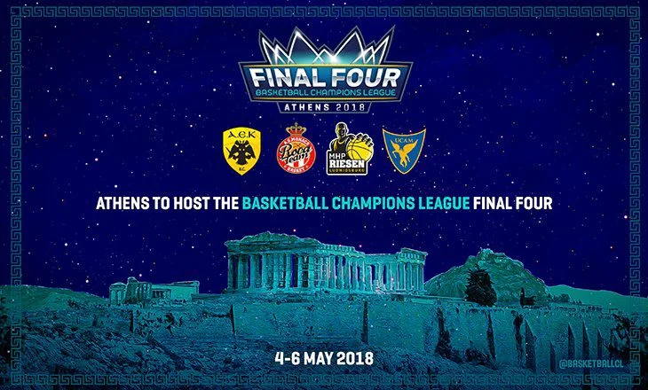 Στην Αθήνα το Final-4 του Champions League