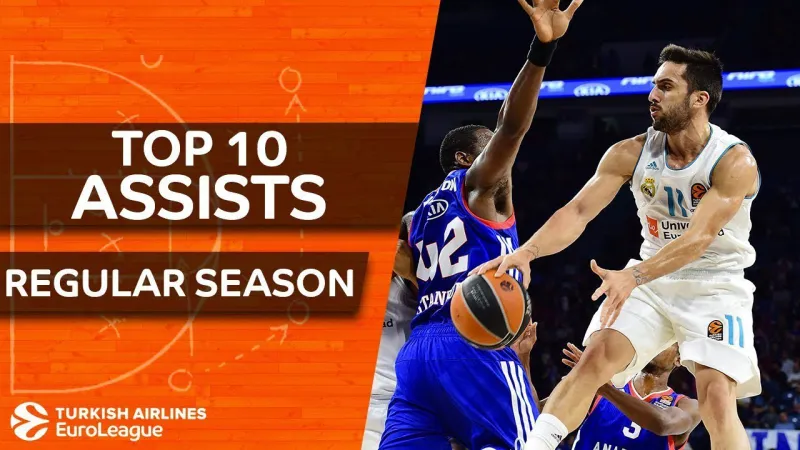 Διπλός Καλάθης στο Top-10 των ασίστ της Euroleague (vid)
