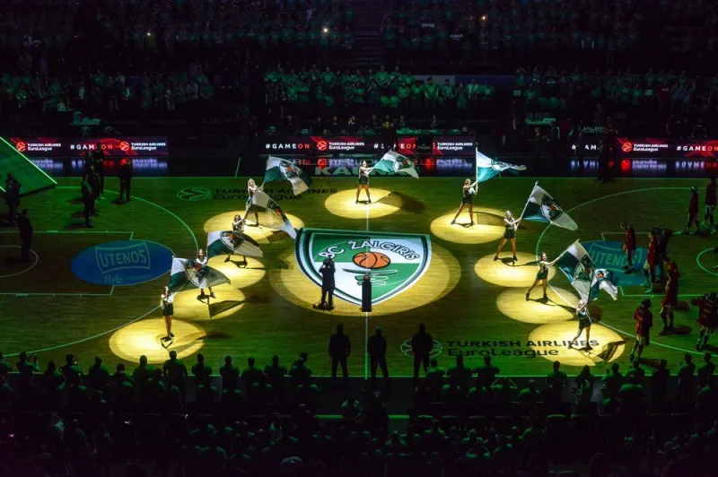Η «Zalgirio Arena», παγοδρόμιο!