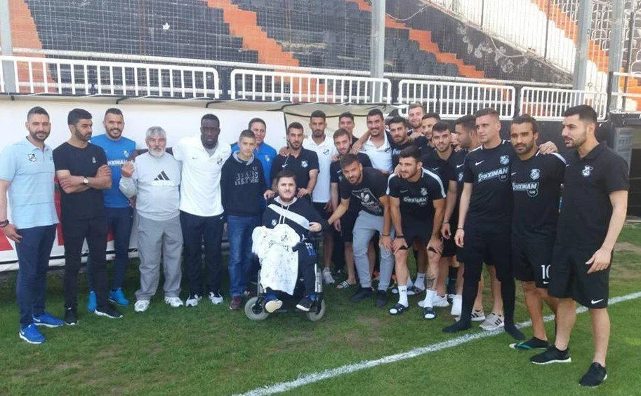 Ένα ξεχωριστό δώρο από τους παίκτες του ΟΦΗ