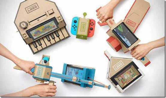 Game &amp; Watch με υλικά από το Nintendo Labo!