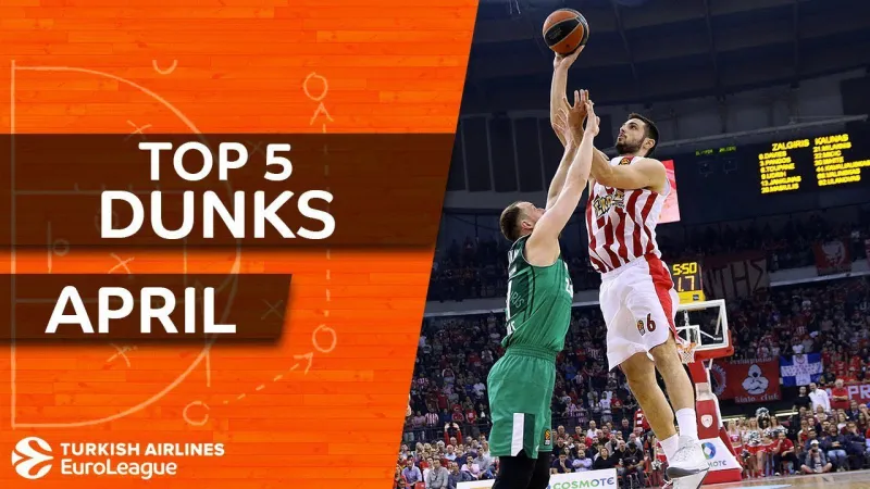 To TOP-5 των καρφωμάτων του Απριλίου (vid)