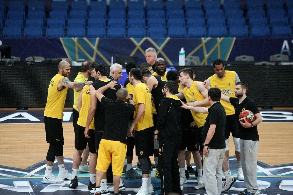 Τα... κλικ της τελευταίας προπόνησης της ΑΕΚ πριν τον τελικό (pics)