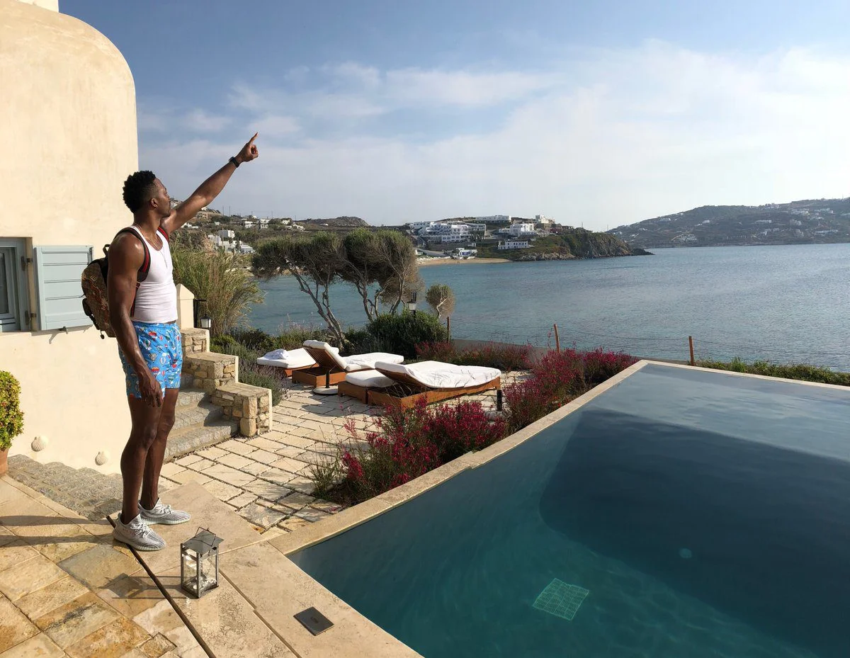 Ο Ντουάιτ Χάουαρντ και η Μύκονος (pics)