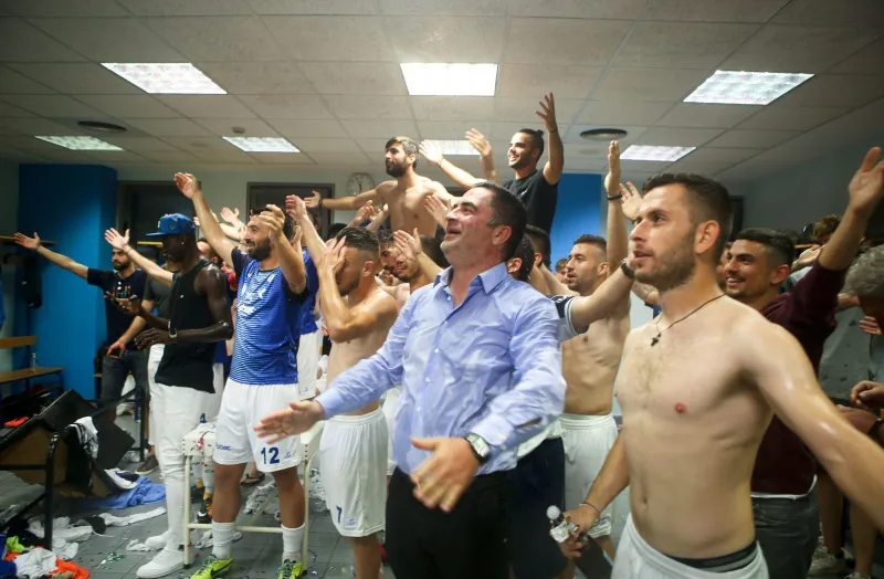 Οι πανηγυρισμοί του Ηρακλή για την άνοδο (pics)