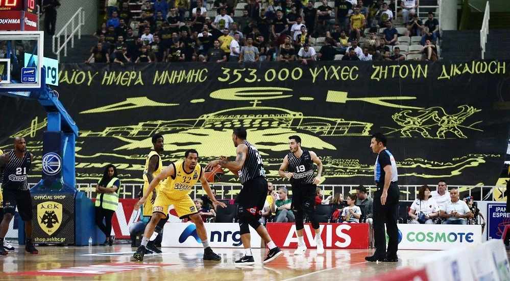 Ο ΠΑΟΚ... σκούπισε την ΑΕΚ από το τρίποντο!