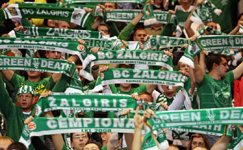 Η απίστευτη ατμόσφαιρα των Λιθουανών στη «Stark Arena»