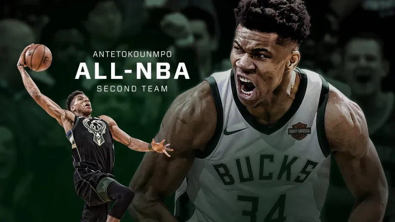 Ο Giannis ξανά στη δεύτερη καλύτερη πεντάδα (pics)