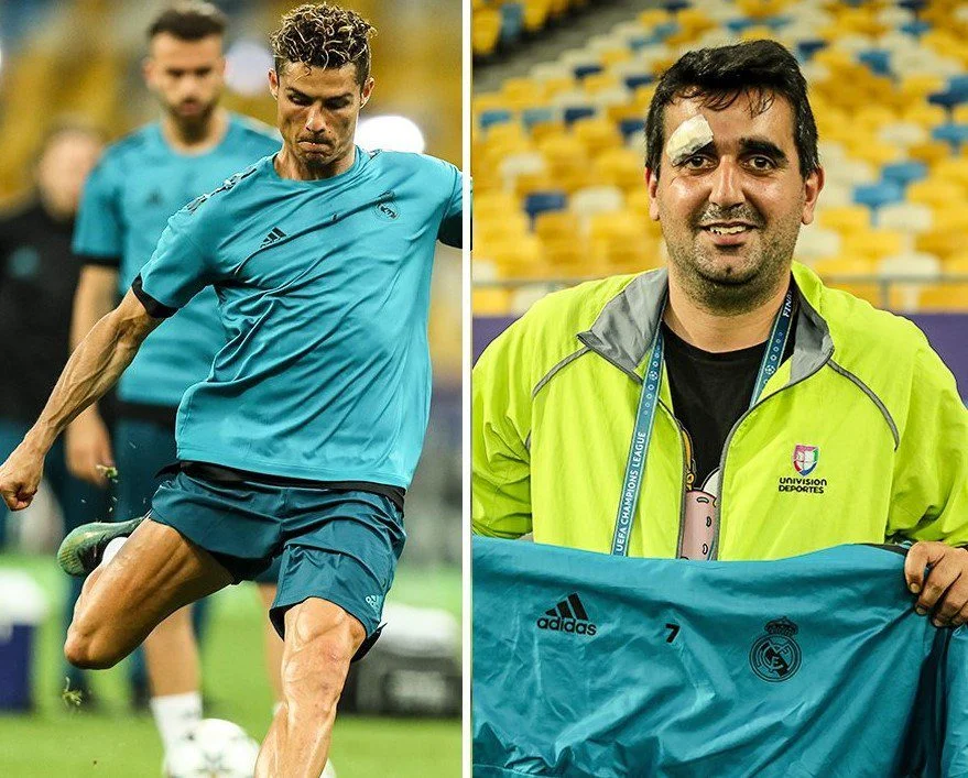 Ο Κριστιάνο έβαλε σημάδι εικονολήπτη