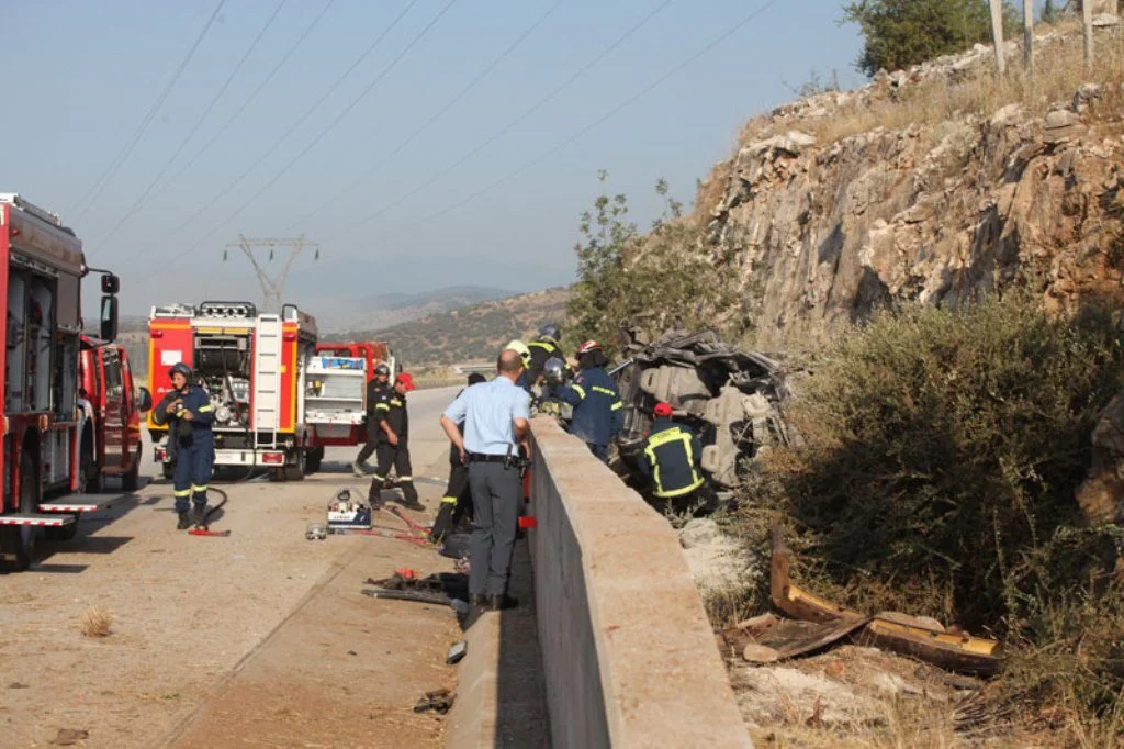 Τροχαίο στην Εγνατία με 6 νεκρούς, τρία παιδιά ανάμεσά τους