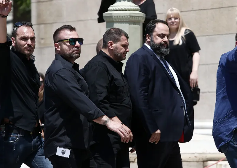 Στη Μητρόπολη ο Βαγγέλης Μαρινάκης