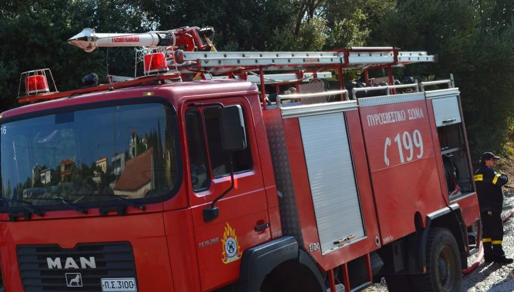 Πυρκαγιά στη Νέα Μάκρη