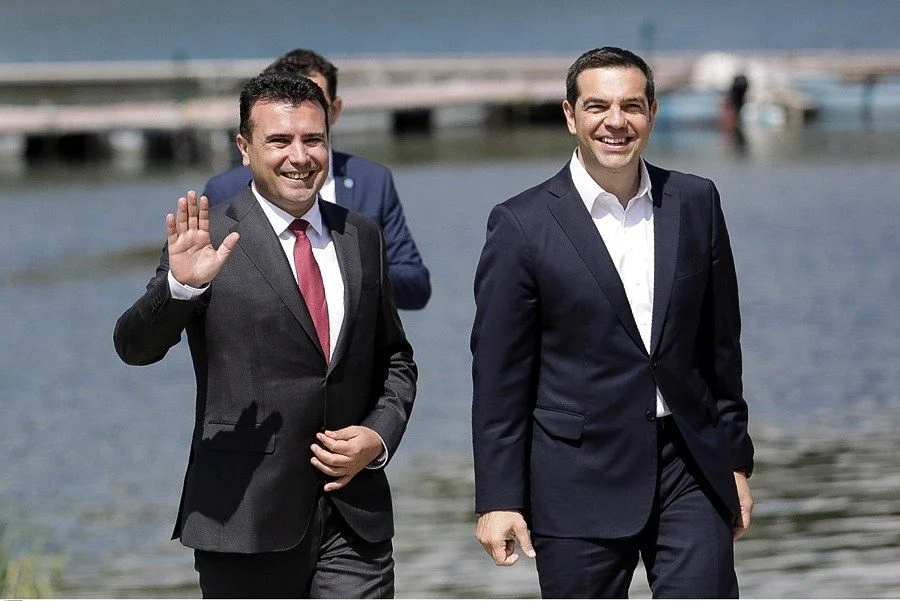 Στις Πρέσπες Τσιπρας και Ζάεφ (vid)
