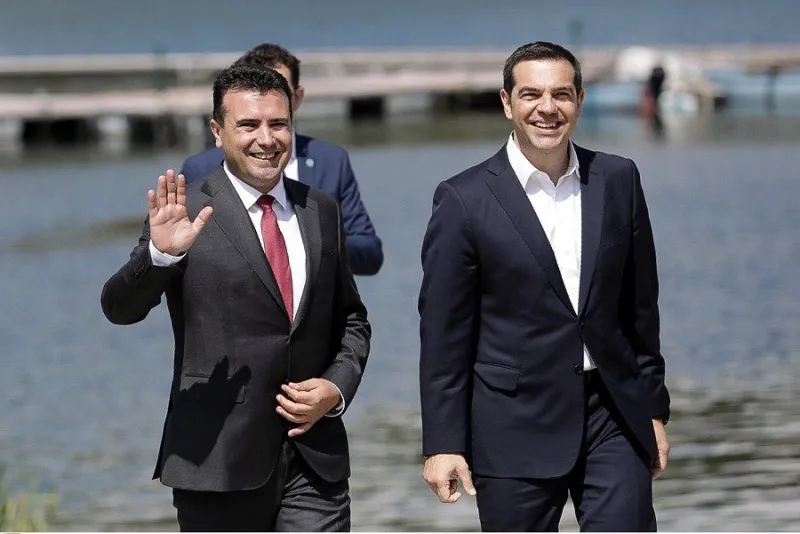 Στις Πρέσπες Τσιπρας και Ζάεφ (vid)