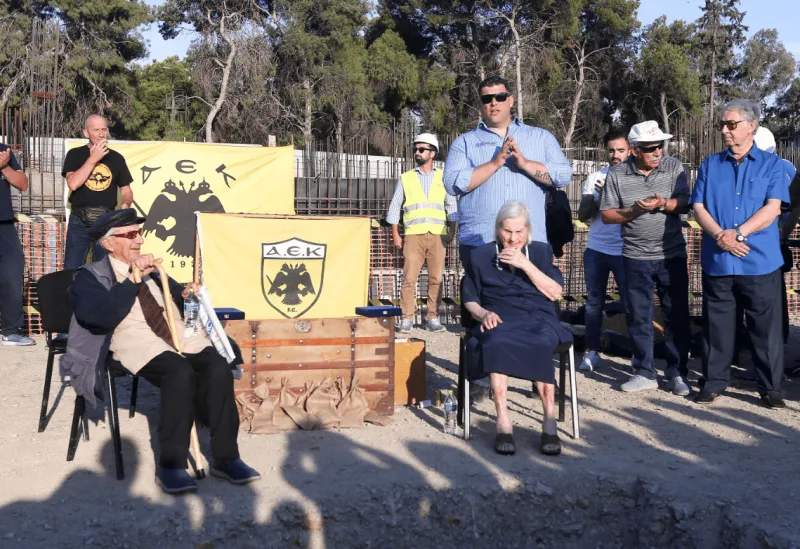 Χώμα από τις αλησμόνητες πατρίδες στα θεμέλια της "Αγιά Σοφιάς"