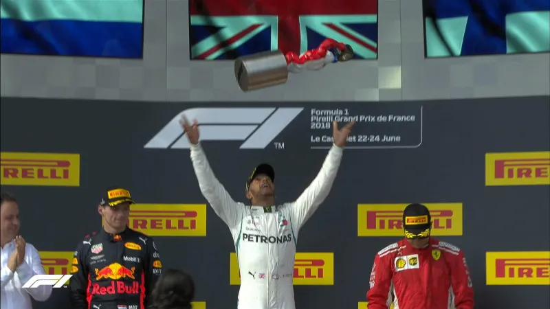 "Vive Hamilton", στο πανηγυρικό comeback του Γαλλικού Γκραν Πρι!