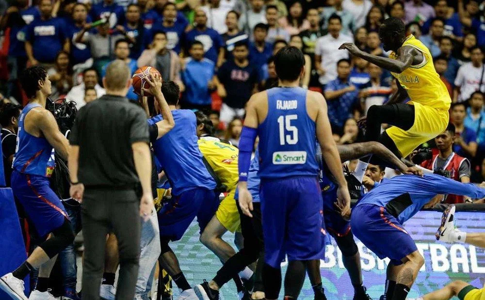 Πειθαρχικές διαδικασίες της FIBA εναντίον Φιλιππινών - Αυστραλίας