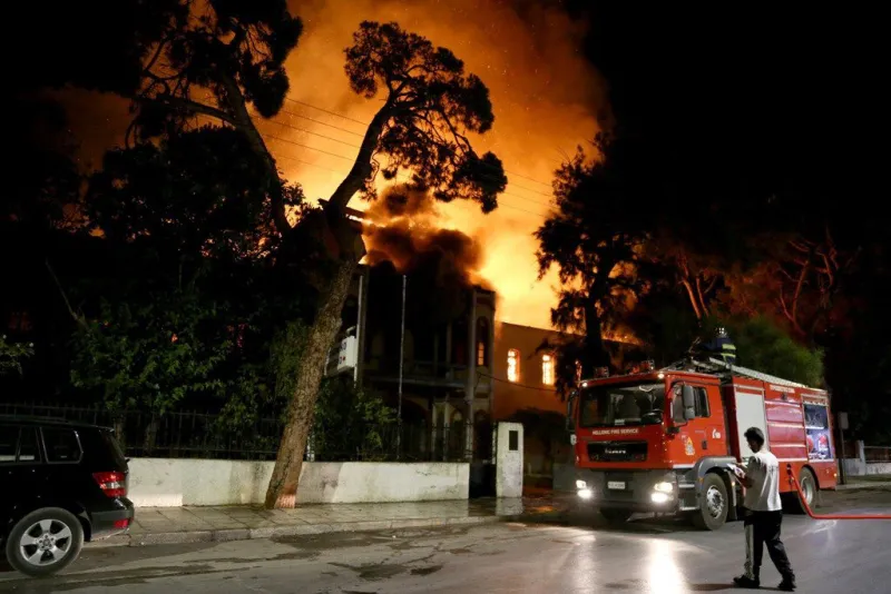Καταστράφηκε το Πολεμικό Μουσείο στα Χανιά