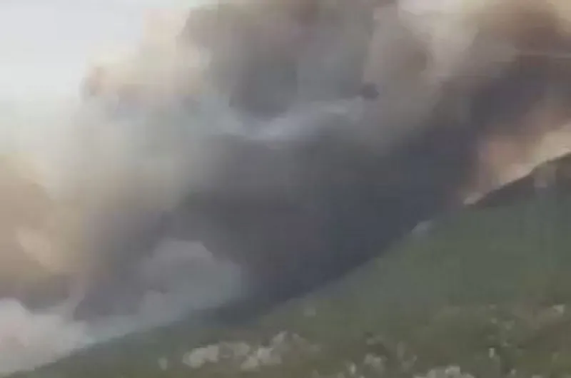 Μεγάλη πυρκαγιά στην Κινέτα [vid]