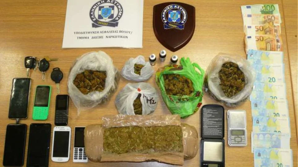 Εξάρθρωση σπείρας διακίνησης ναρκωτικών στο Βόλο