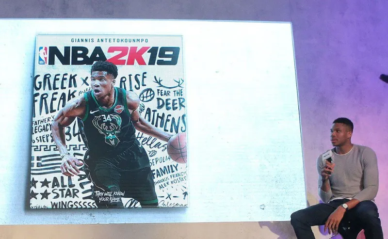 Θέλει καλύτερο rating στο NBA2K19 ο Γιάννης (pic)