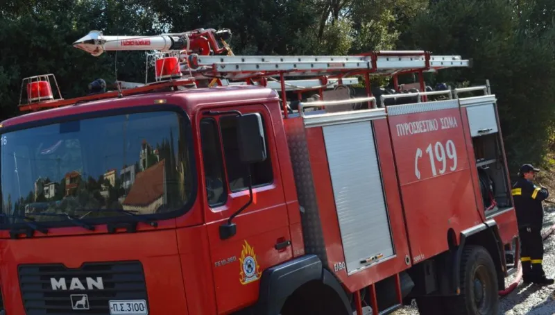 Χάρτης πρόβλεψης πυρκαγιάς για την Κυριακή 05/08