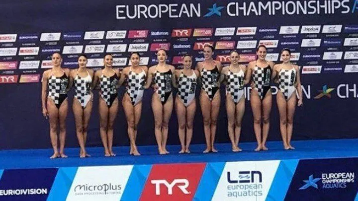 Πέμπτο το ομαδικό στη συγχρονισμένη κολύμβηση