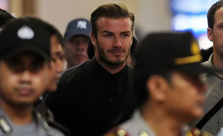 Πανικός στην Ινδονησία για την οικογένεια Μπέκαμ
