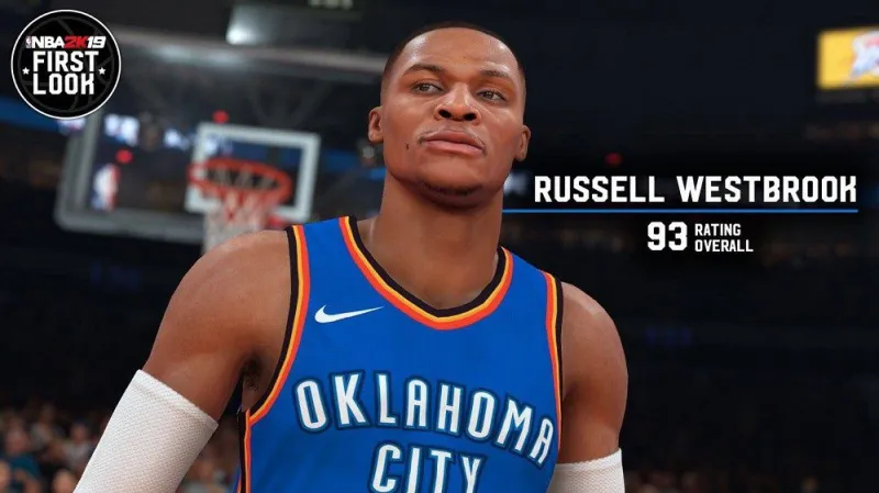 Το rating του Γουέστμπρουκ στο NBA2K19