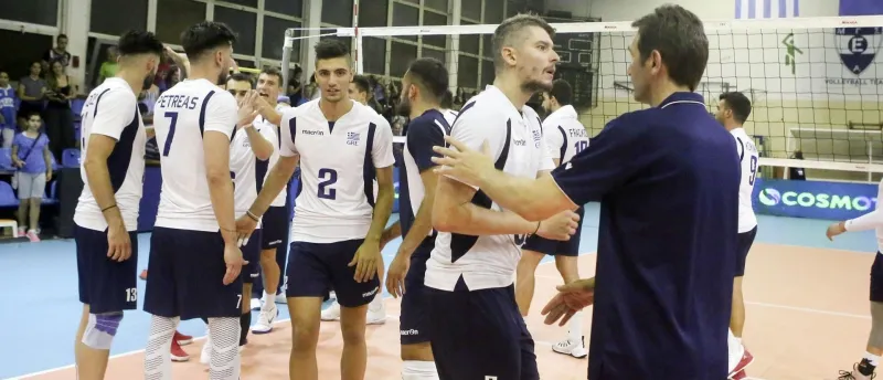 Φεύγει για Στοκχόλμη η Εθνική βόλεϊ ανδρών