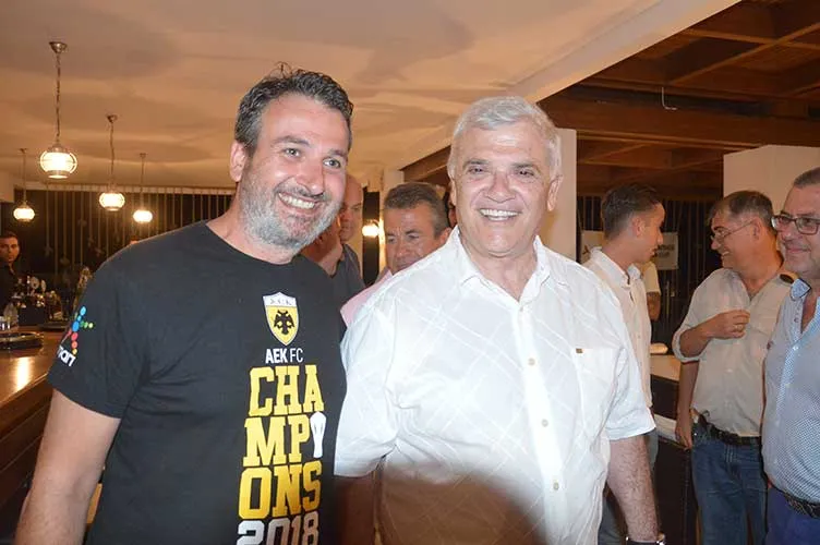 Στην Ζάκυνθο παρέα με ΑΕΚτσήδες ο Μελισσανίδης (pics)