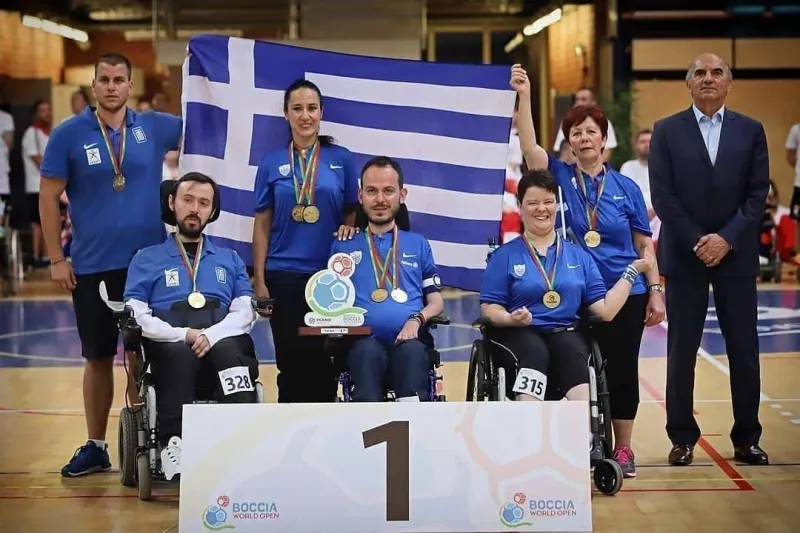 «Χρυσά» και τα ζευγάρια BC3 στο Παγκόσμιο Πρωτάθλημα μπότσια