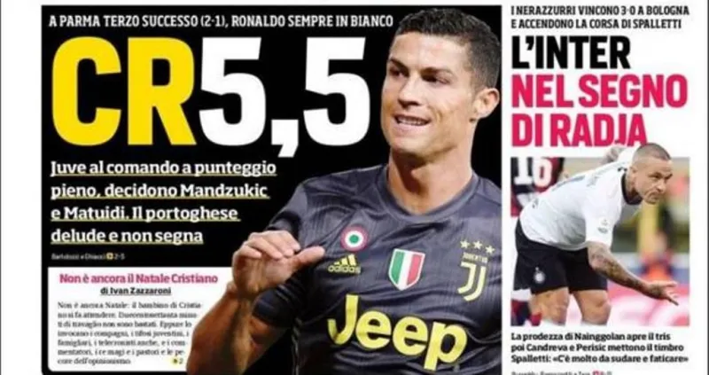 Από CR7, οι Ιταλοί έκαναν τον Ρονάλντο... CR5,5