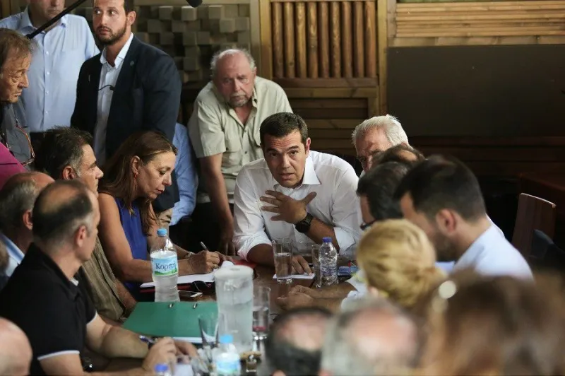 Αλέξης Τσίπρας: «Το Μάτι δεν θα ξεχαστεί»