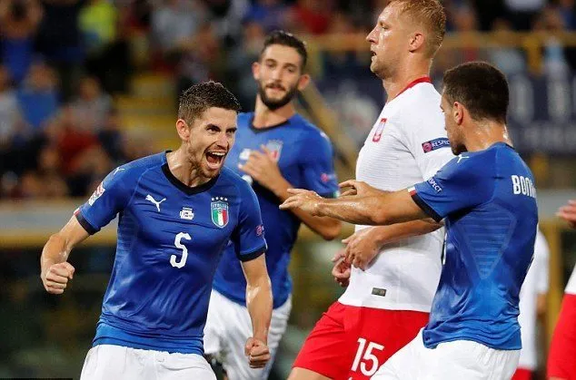 Nations League: Κόλλησε στο 1-1 η Ιταλία με τους Πολωνούς (vid)