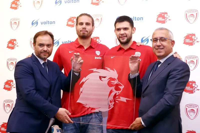 Η παρουσίαση της χορηγικής συνεργασίας Volton – Ολυμπιακού