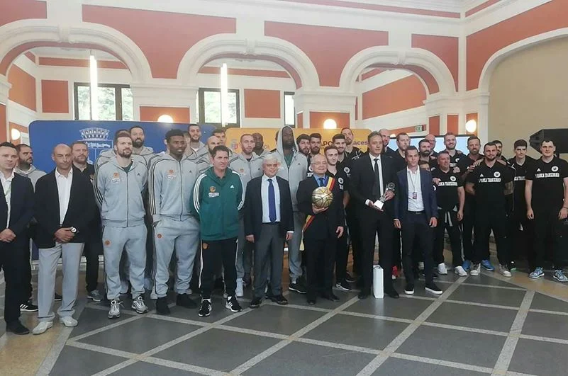 Γευμάτισε στο Δημαρχείο της Κλουζ ο Παναθηναϊκός