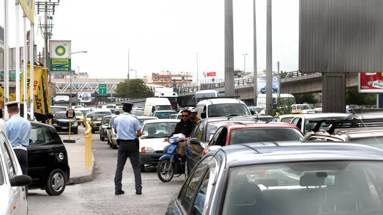Αυξημένη κίνηση στους δρόμους της Αττικής λόγω της κακοκαιρίας