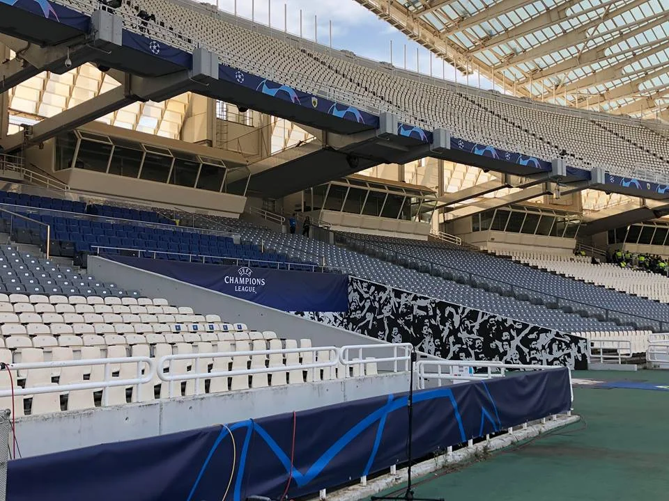 ΑΕΚ - Μπενφίκα: Το "πέπλο" του Champions League στο ΟΑΚΑ