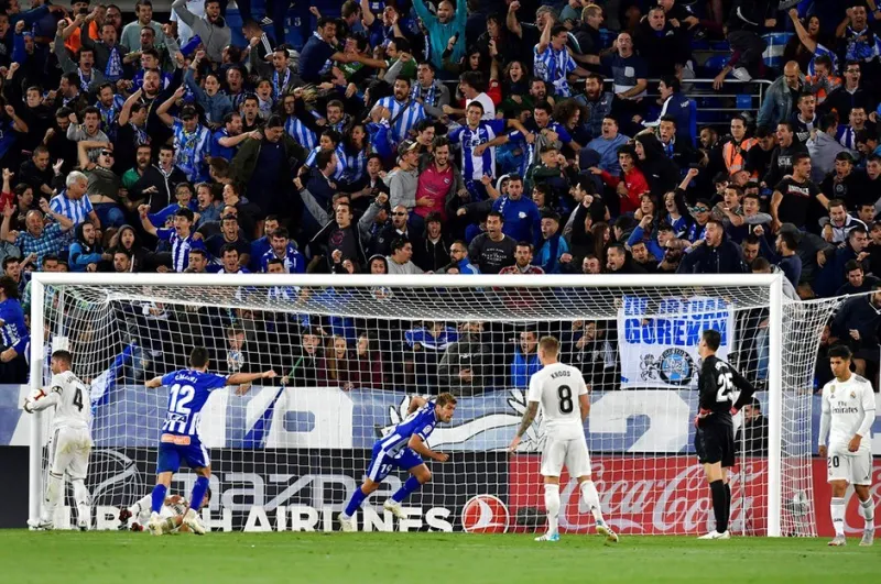 Η Ρεάλ ηττήθηκε στο 90'+5' από την Αλαβές (vid)