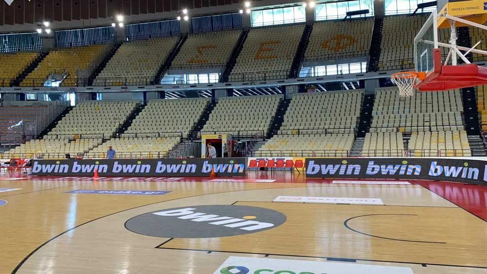 Νέο LED μηχάνημα στο Στάδιο «Ειρήνη και Φιλίας» (pics)