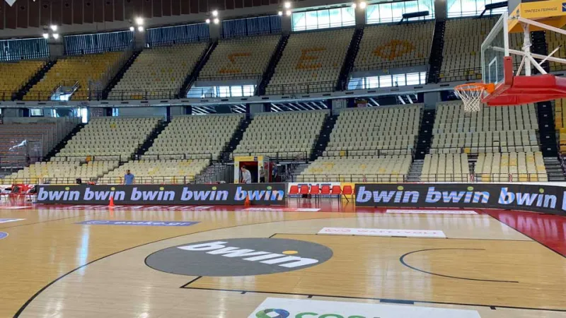 Νέο LED μηχάνημα στο Στάδιο «Ειρήνη και Φιλίας» (pics)
