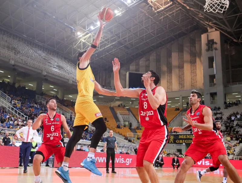 ΑΕΚ- Χάποελ Ιερουσαλήμ 75-79: Κακή αρχή για την Ενωση