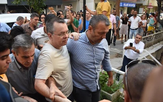 Τουρκία: Κρίσιμη ακροαματική διαδικασία για τον Αμερικανό πάστορα Μπράνσον