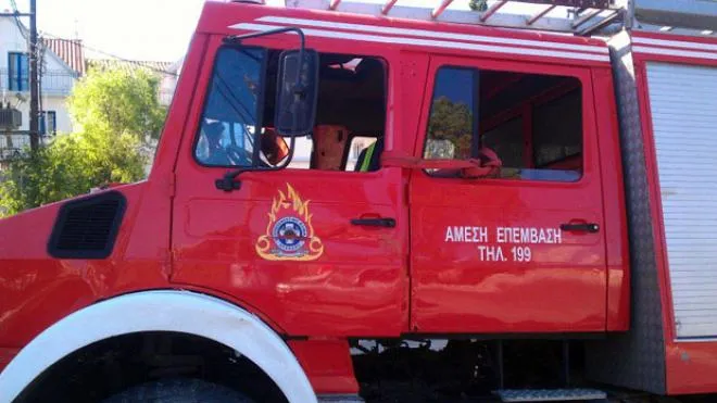 Φωτιά σε σούπερ μάρκετ στην Αγία Παρασκευή