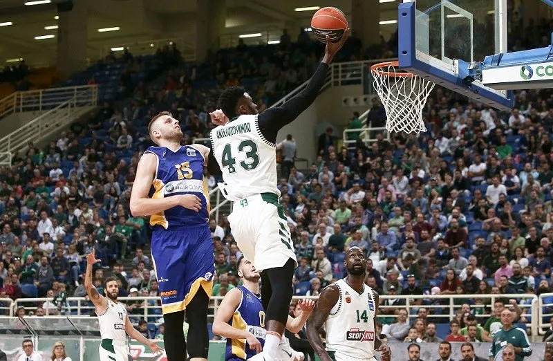 Παναθηναϊκός – Λαύριο 108-63: Σαρωτικό το «τριφύλλι»